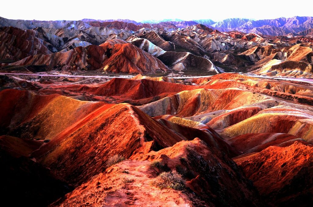 Gansu Tours-Binggou Danxia Scenic Area 5