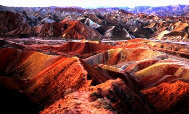 Gansu Tours-Binggou Danxia Scenic Area 5