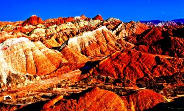 Gansu Tours-Binggou Danxia Scenic Area 6