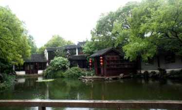 A pavilion in the Tuisi Garden Tongli