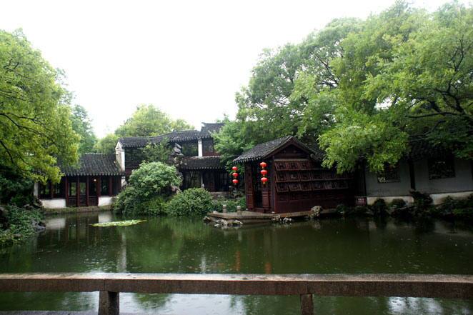 A pavilion in the Tuisi Garden Tongli