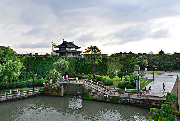 Shanghai Tour Package D Suzhou Panmen Water & Land Gate City Wall