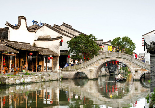 Shanghai Shore Excursions D Yongning Bridge Xitang