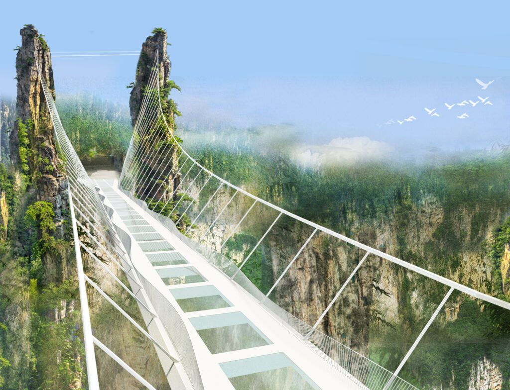 Top China Tour-zhangjiajie glass bridge 1