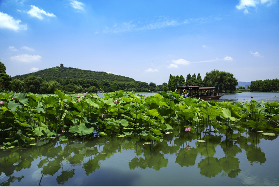 Wuxi Tour B turtle head park in Summer